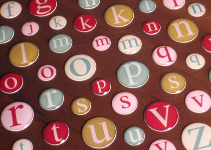 Letter Stickers